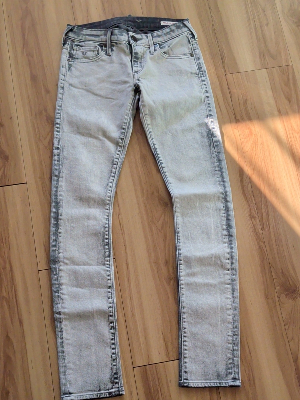 True Religion Women's Light Wash Skinny Jeans